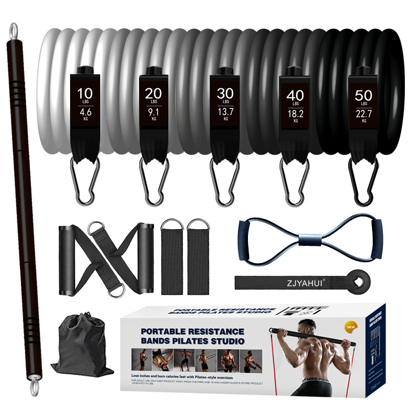 Yoga Bodhi Set 11-piece Latex Fitness Rope Set TPE Yoga Home Tensile Manufacturer