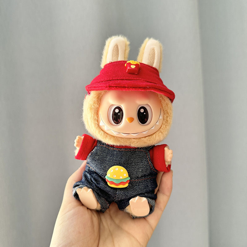 服のみ】第二世代ブラインドボックス ラブブ服 エポキシ樹脂製顔飾り ラブブ シットシットパーティーシリーズ ベビー服 可愛い|undefined