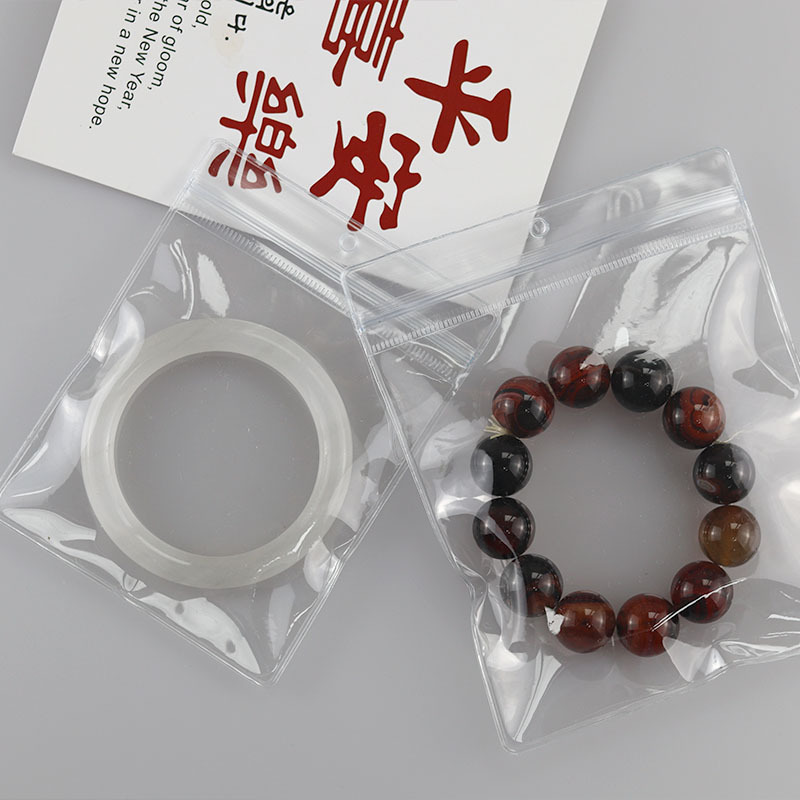 1 Piece Quantity Holiday, Daily Occasion 1 Piece Plastic Simple Style Classic Style Holiday Daily Solid Color Jewelry Packaging Bags