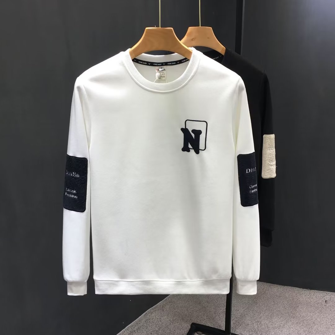 Maglioni moda primavera e autunno per versione coreana da uomo Sottofondo casual a maniche lunghe Nuovo top semplice e versatile_voghion.com