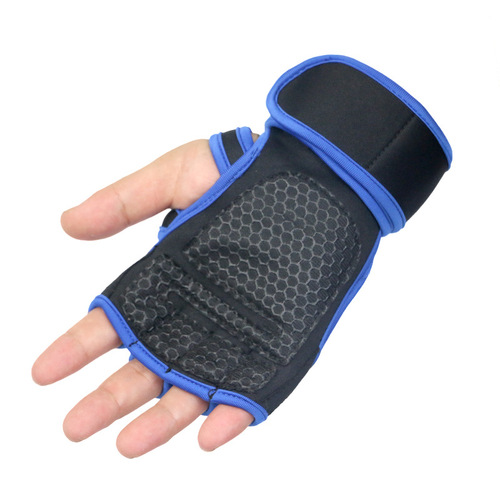 Fitness gloves weightlifting half-finger dumbbells for men and women sports palm protector anti-slip cross-border equipment protective training wrist gloves