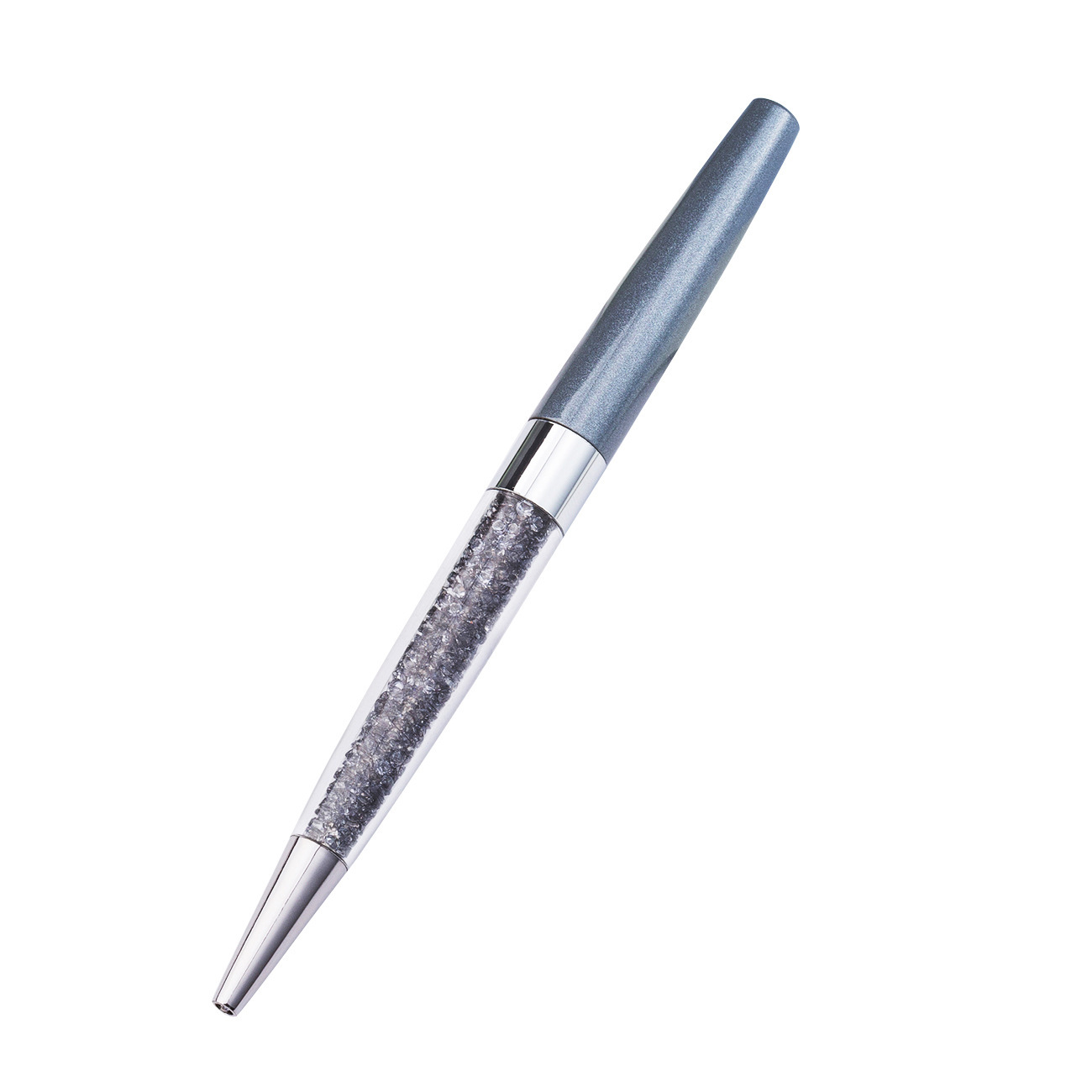 Bolígrafo de plástico de cristal bolígrafo de firma de negocios bolígrafo de regalo de oficina bolígrafo publicitario logotipo metal diamante en bolígrafo mayorista