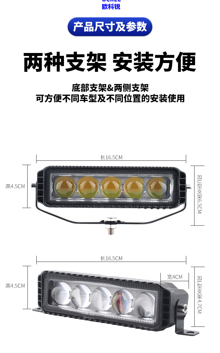Laser Headlight Five-Bead Spotlight Paving Dual Laser Direct Ultra-Thin Mid-Grid Hidden Truck High-Power Laser Cannon