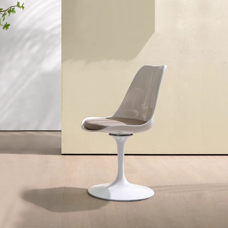 High-End Designer Chair Italian Minimalist Restaurant Swivel Chair Internet Celebrity Sales Office Negotiation Desk Chair Leisure Chair