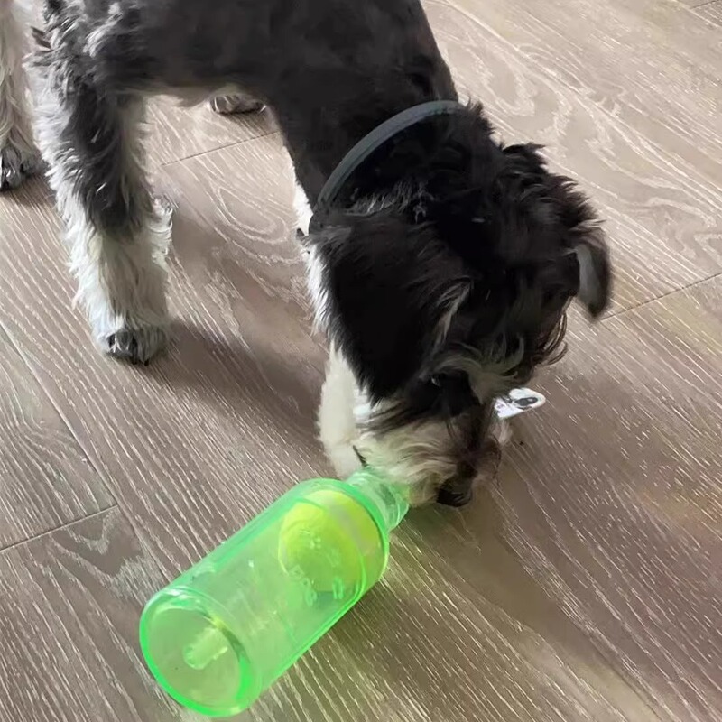 テニスボールサウンディングワインボトル犬のおもちゃ耐摩耗性、耐噛み性サウンディング退屈解消歯が生える漫画フローティング大型犬知育玩具|undefined