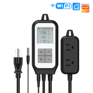 WiFi graffiti smart home plug App timing thermostat voice remote control temperature smart socket