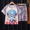 S double short set-Captain America