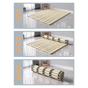 Ki9S Floor Bed Board Tatami Moisture-Proof Breathable Frame Simple Low Keel Bed Frame Floor Mattress
