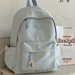 韩版ins简约学生书包大容量休闲轻便双肩包小清新甜美初高中背包
