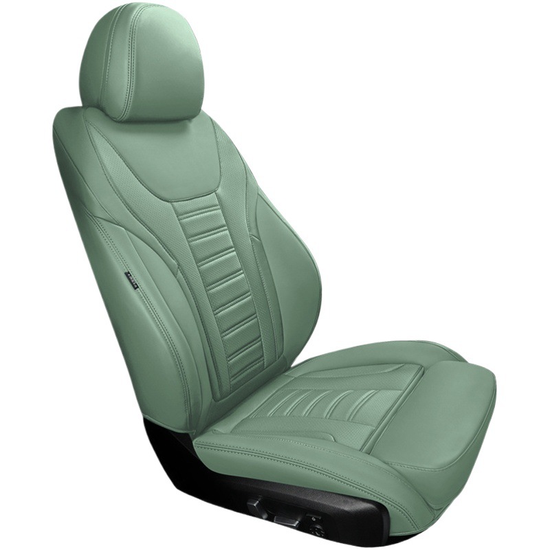Car Seat Cushion, High-Quality Full Nappa Leather, Special Car-Specific Original Car Pattern, All-Inclusive Five-Seat Cover, Universal for All Seasons