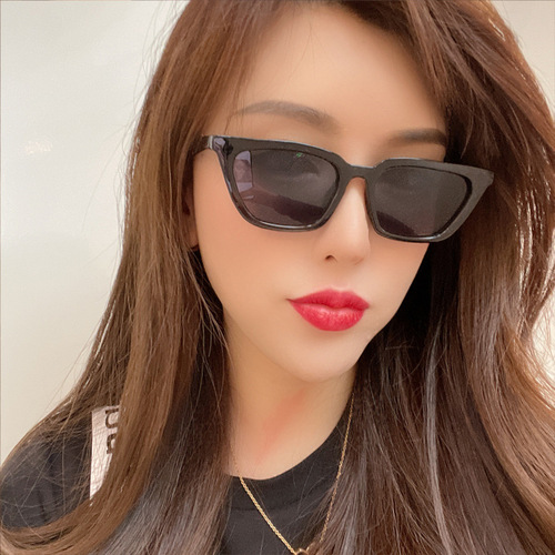 Sunglasses men's internet celebrity driving sunglasses women's fashionable pilot glasses retro style  new model 3924