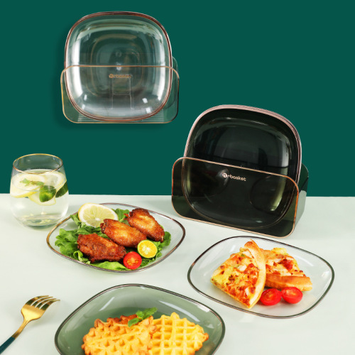 Light luxury bone spitting dish household tabletop garbage plate with base new food grade snack fruit plate spitting bone plate