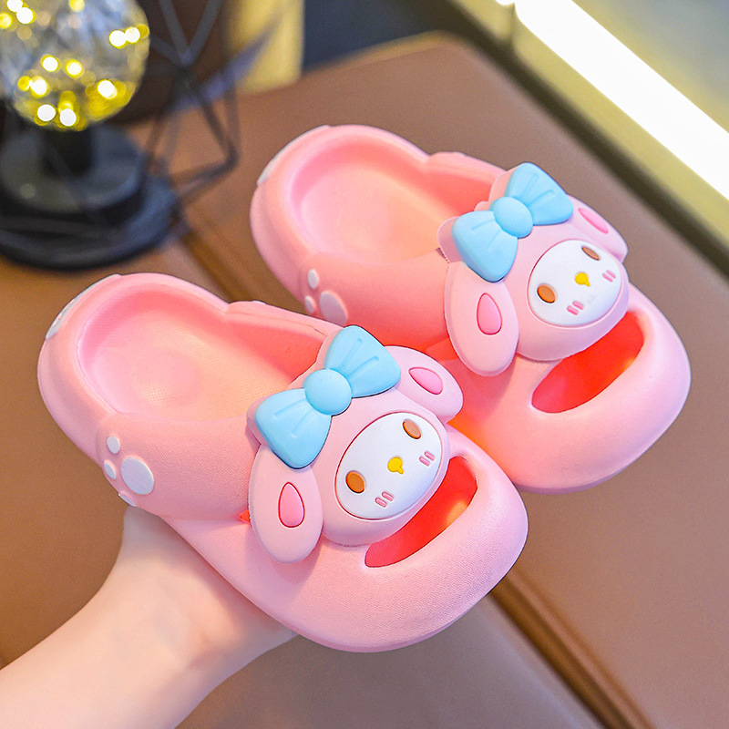 2024 nuevos niños del verano zapatillas de bebé jardín zapatos de los niños zapatillas Niñas lindo de la muchacha sandalias