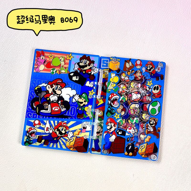 日本の漫画 A7 ルーズリーフノートブックかわいいガーリーハート高価値アニメ学生アクリル|undefined