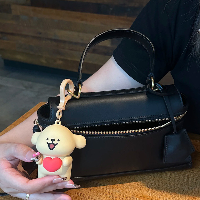 Geantă crossbody pentru telefon mobil, tip cutie de prânz cu fermoar, potrivită pentru influenceri Instagram, articol nou toamna/iarna 2024_voghion.com