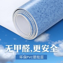 实心塑胶地板革地胶商用耐磨地板地垫防水医院塑胶防滑加厚地板革