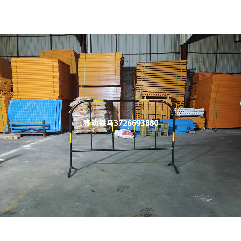 不锈钢铁马护栏道路隔离栏市政护栏加厚交通护围栏移动施工围挡