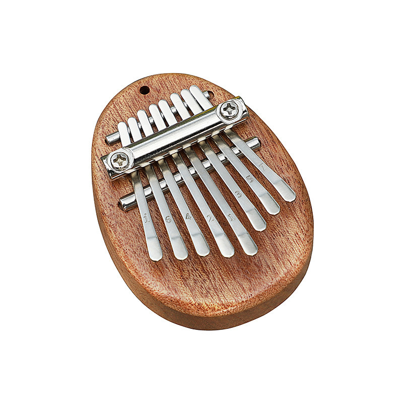 En stock al por mayor 8-tono pulgar piano mini kalinba piano dedo piano Cristal Kalimba pulgar piano pequeño instrumento musical