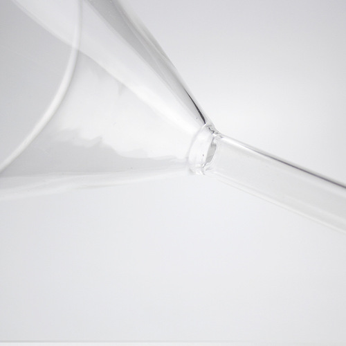 UG73 triangular glass funnel laboratory short neck long neck size diameter plastic funnel 40 60 75 90 15