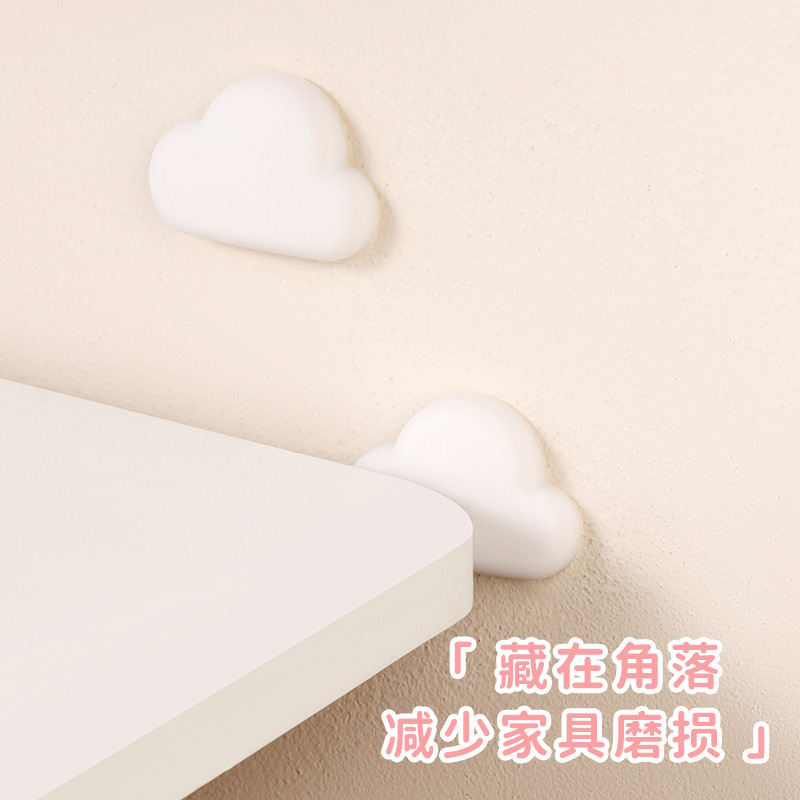 Manija de la puerta, pegatina anticolisión, almohadilla protectora de silicona, puerta del refrigerador, puerta anticolisión, artefacto de amortiguación trasera, pegatina de pared silenciosa, mesita de cama