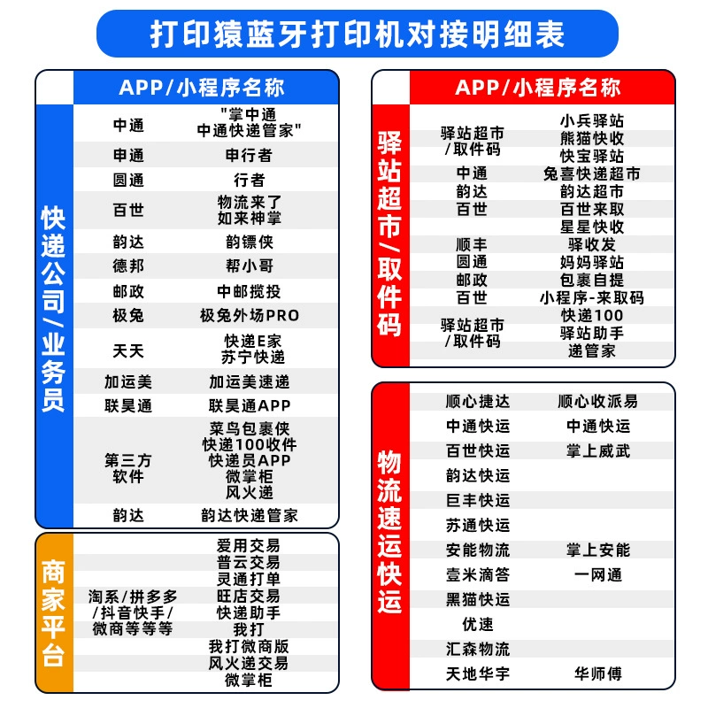 Handheld electronic printer, bluetooth