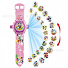 Manufacturer's spot selling children's cartoon 2 toy watch 4 projection watch Douyin light -emitting watch