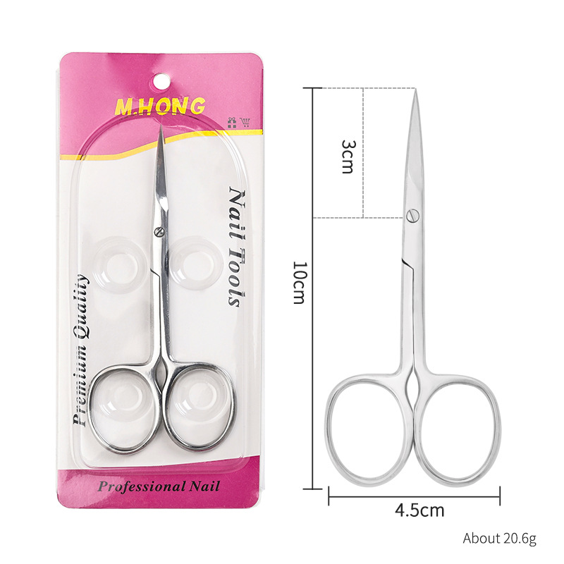 Curved Russian style dead skin scissors-01