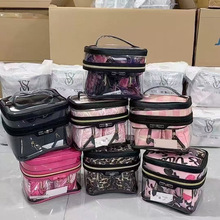 夏季新款VS包包新品防水洗漱旅行拉链收纳包化妆包套装手提洗漱包