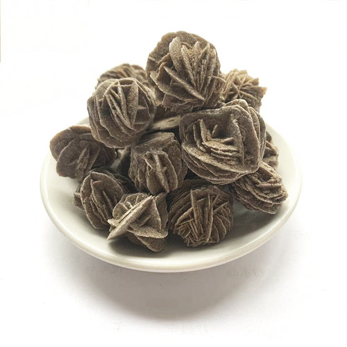 Natural desert rose rough crystal ornaments mineral specimens strange stones mineral crystals children's science teaching gifts