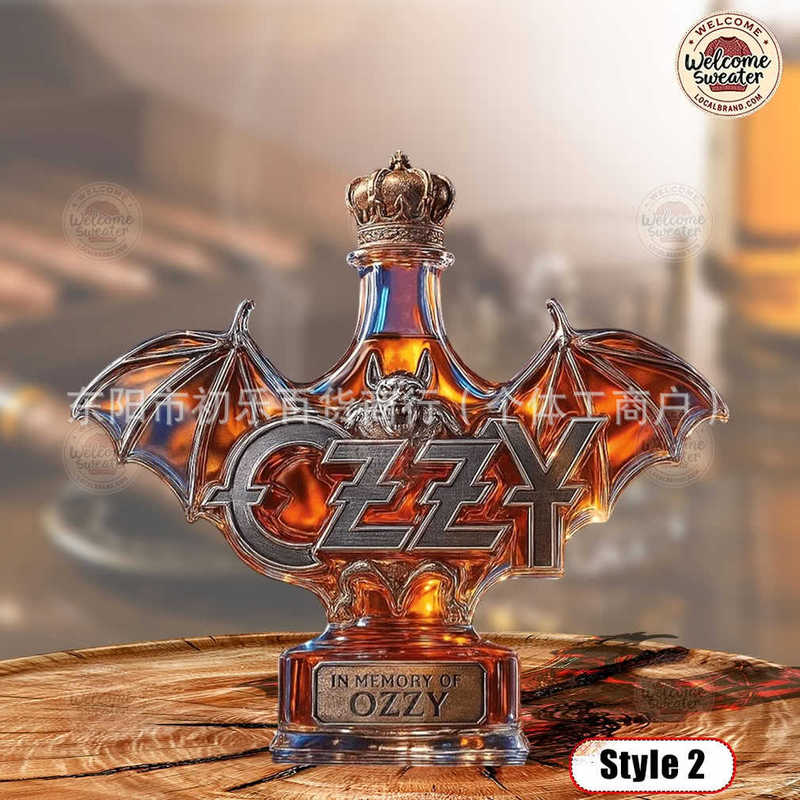 大货制作中新品1948 2025 Memory of Ozzy Osbourne 威士忌酒瓶|undefined