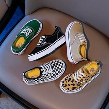 春秋款洋气帅气轻便儿童帆布鞋板鞋复古潮流童鞋网红乳胶鞋垫