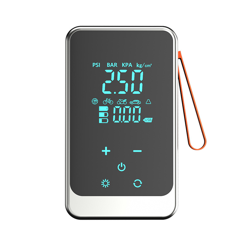 Cross-Border Exclusive Supply of Car Air Pumps, Wireless Smart Touch Screen Air Pumps, Car Tire Inflators, Quick Inflation