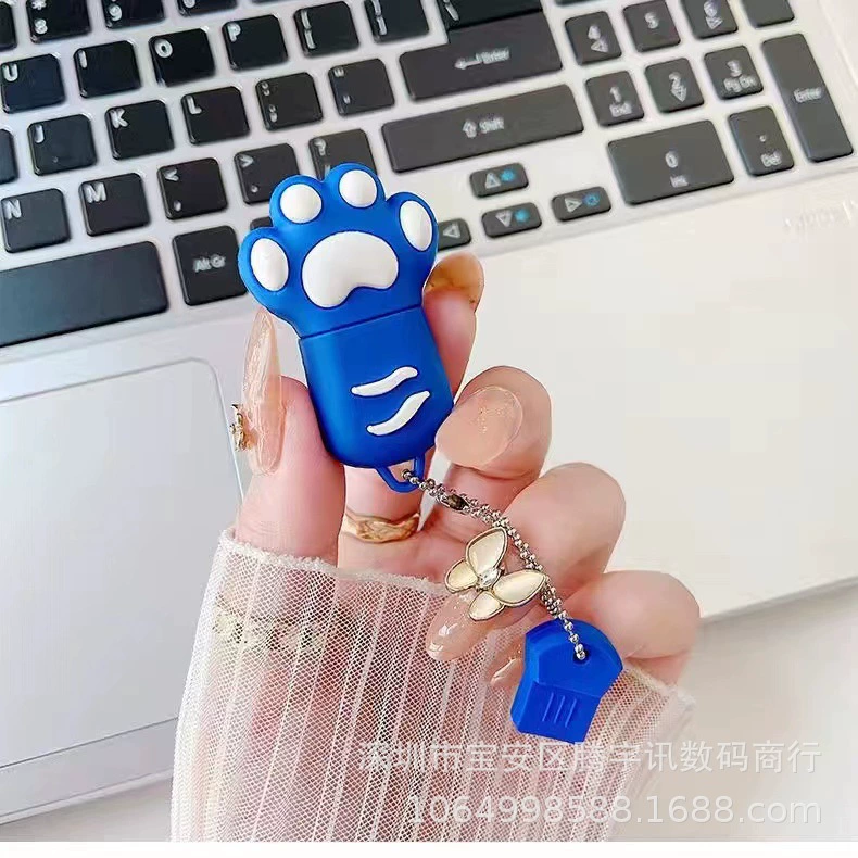 Высококачественная мультяшная USB-флешка большой емкости, 128 ГБ, 64 ГБ, 32 ГБ