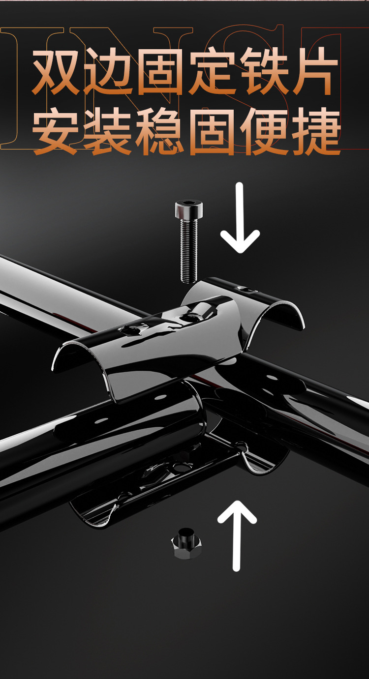 SM Bed Restraint Set with Iron Frame and Leather Cuffs, Adult Couples Bondage Kit — detail image 25