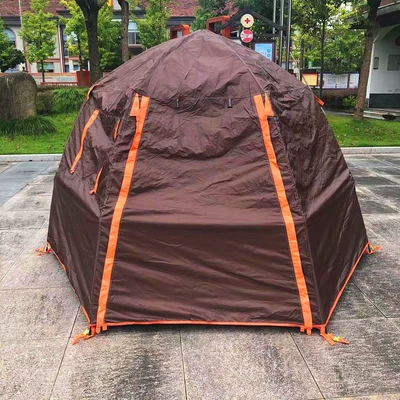 Çadırlar beach camping tent rain-proof - coffee-340340200cm