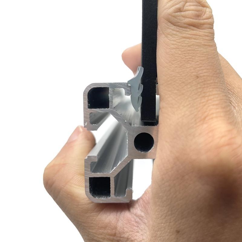 铝型材亚克力板密封条门窗软压条嵌条卡条皮条有机玻璃板橡胶条