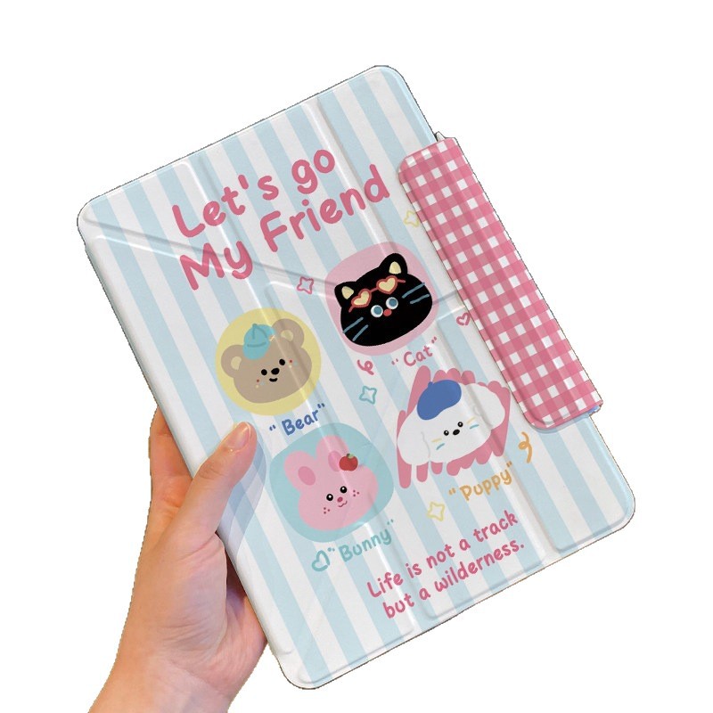 Funda Plegable para Tableta de 11,2 Pulgadas para Xiaomi 7/8 Pro, Silicona, Absorción Magnética, Con Soporte image 5