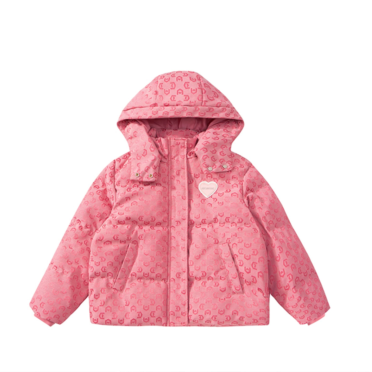 Children's short down jacket with down, western style, increased thickness, for teenagers