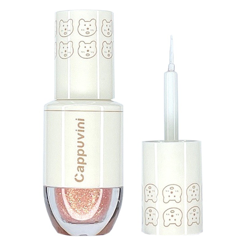 Cappuvini starry Liquid Eye Shadow Bear bowling sequins glitter student mermaid pearl tears