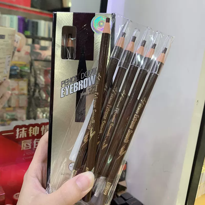 琪仕美 водостойкий карандаш для бровей с шнурком, не smudge