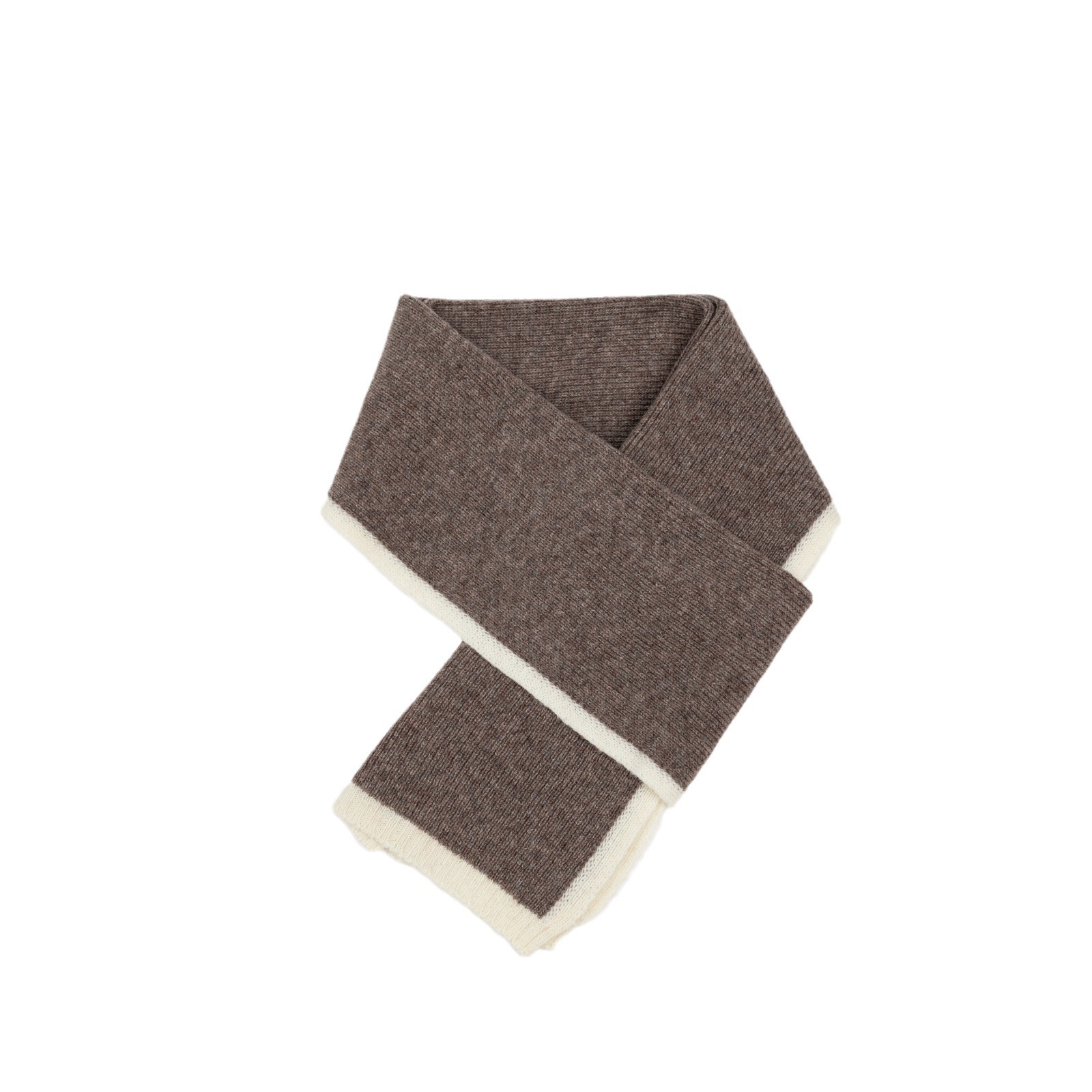 Selección estricta de tejido 100% bufandas de lana para mujeres otoño invierno versión estrecha de la atmósfera coreana simple y cálida bufandas versátiles