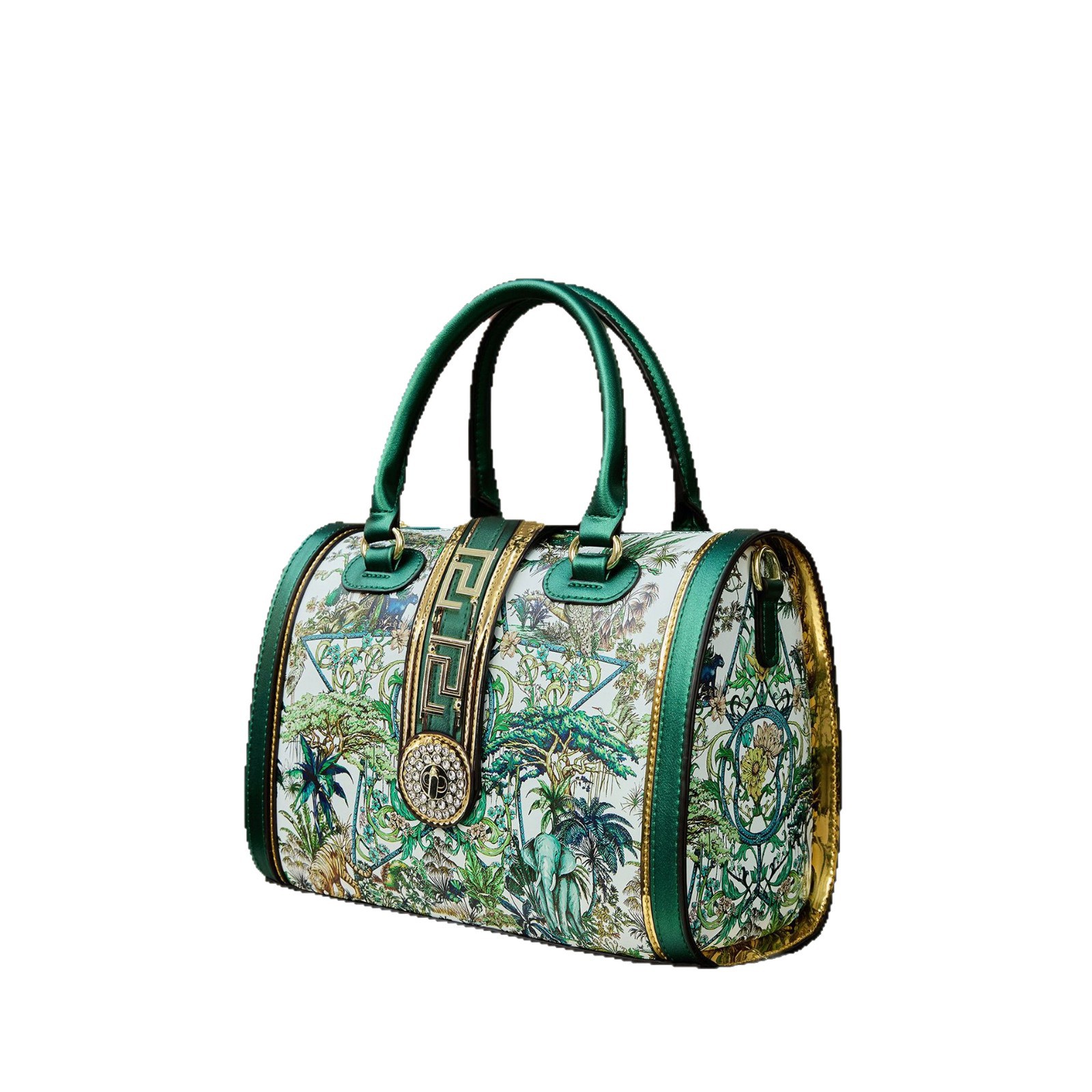 Bolso de Mujer Popular Transfronterizo Estampado, Bolso de Diseñador Texturizado, Bolso Tipo Almohada Laberinto, Bolso de Mano para Mujer