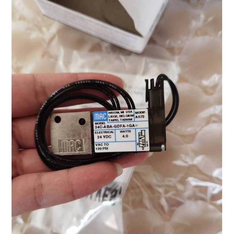 美国MAC电磁阀34C-ABA-GDFA-1GA经销商原厂大量优惠出售