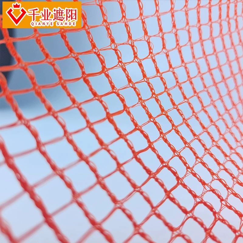 Огнезащитная предупреждающая сетка оранжевая Строительная дорожная предупреждающая сетка гибкая сеть для подавления ветра и пыли Американская предупреждающая сетка