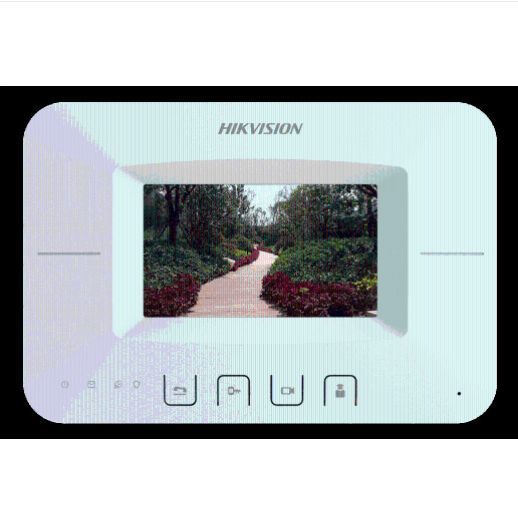 海康威视DS-KHJ000-L4.3寸按键室内机楼宇对讲可视门铃门禁电话机