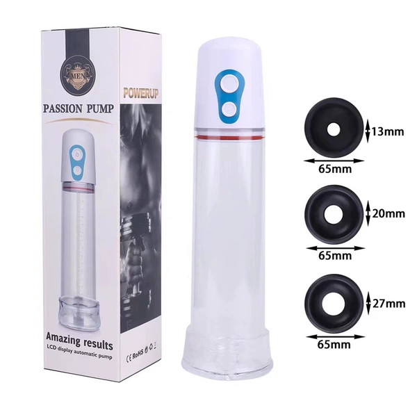 White + large, medium and small silicone cases