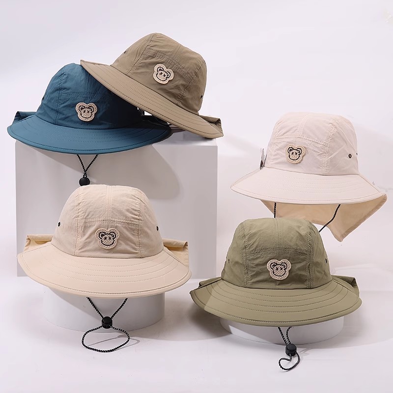 Children's summer thin quick dry sun hat for men and women girl's