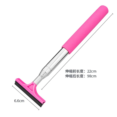 Multifunctional Car Rearview Mirror Car cleaning tools - pink