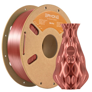 Eryone Original Genuine 3Dpla Silk Filament Red Copper Color 1.75Mm1Kg Neatly Arranged for Fdm