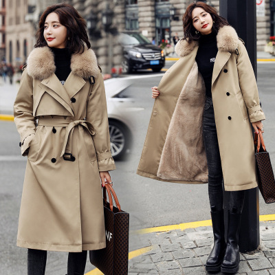 2020冬季派克服棉服女新款中長款加絨保暖顯瘦氣質棉衣棉襖外套